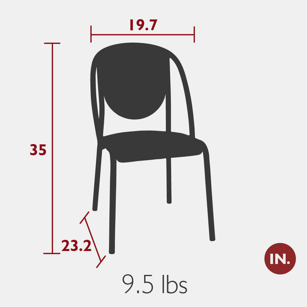 Fauteuil Parisienne 21 en Cerisier Noir