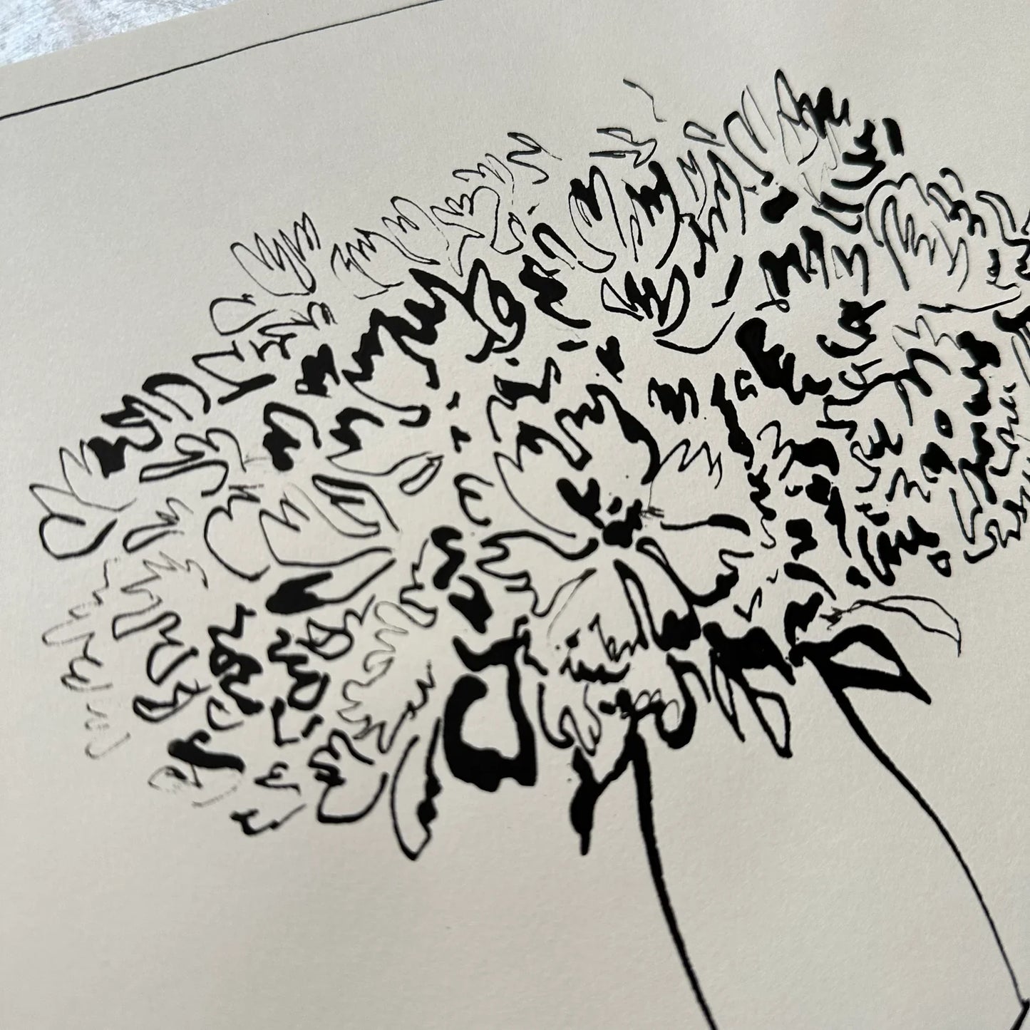 Vase Pivoine II par Aislinn Forbes