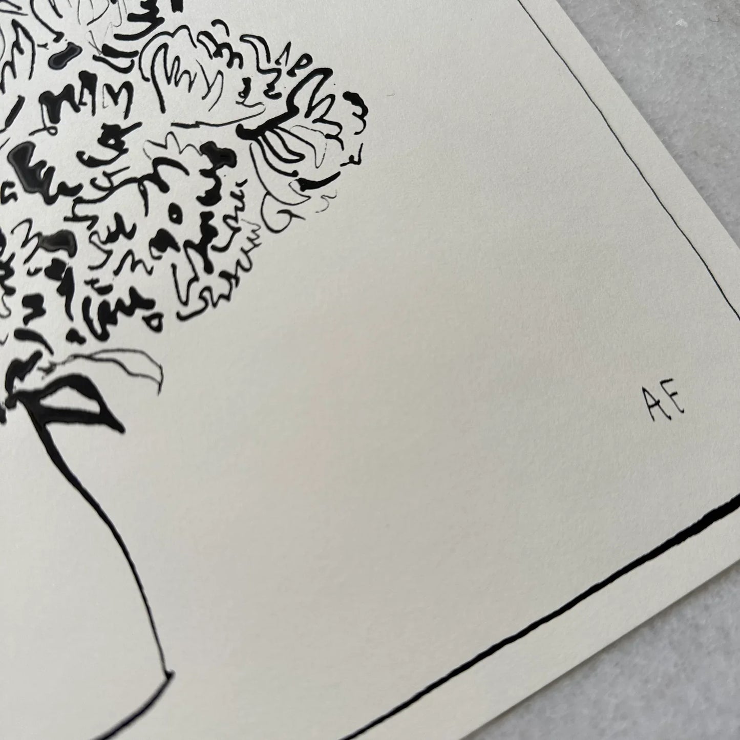 Vase Pivoine II par Aislinn Forbes