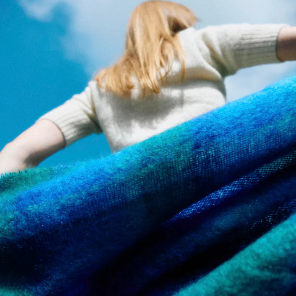 Jeté en mohair Drumin Ascot