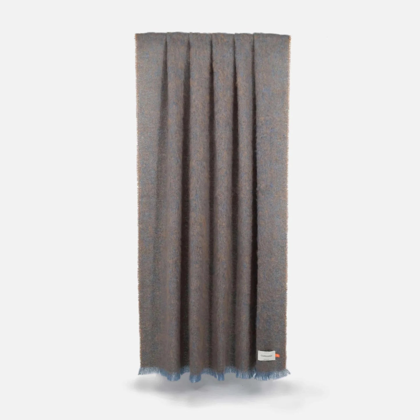 Plaid Clash Cocoa Mohair