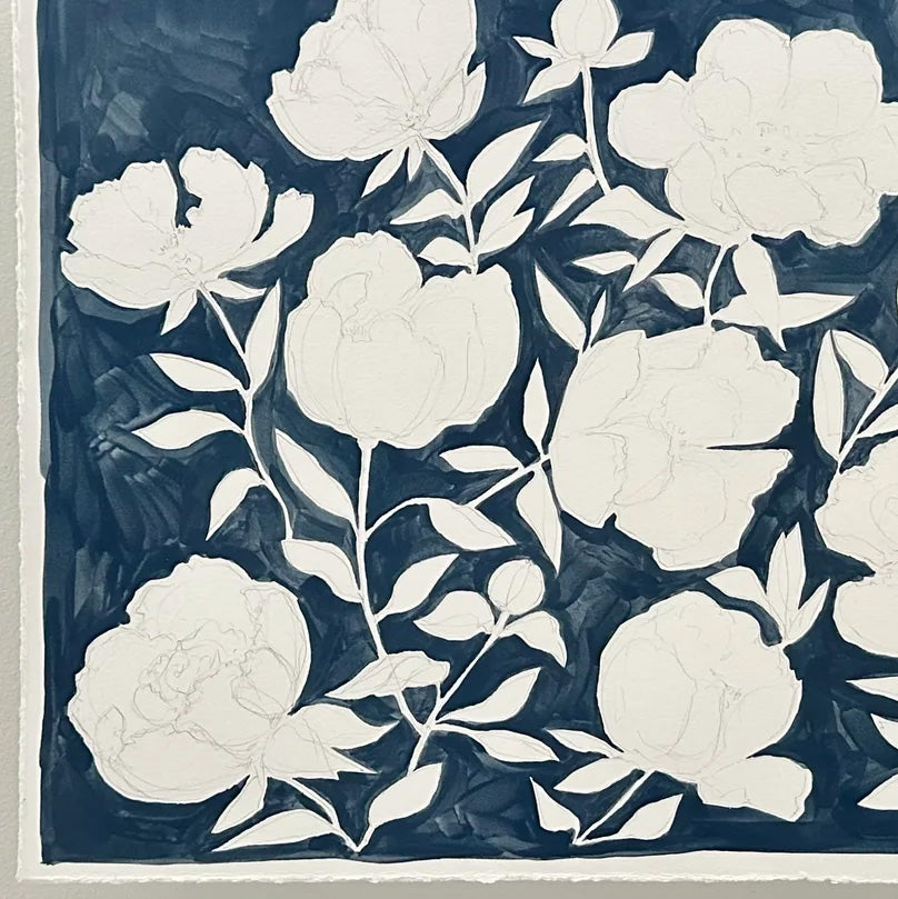 Pivoines marines II par Aislinn Forbes
