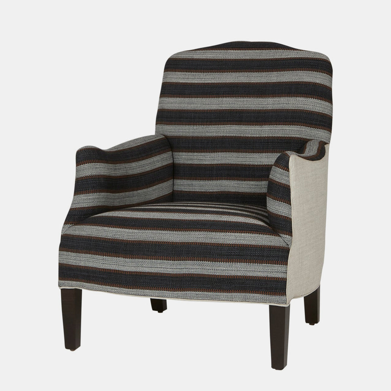 Chaise Remi en tissu vintage (image du magasin présentée)