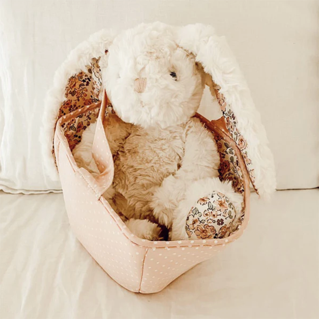 Jouet lapin floral Faith