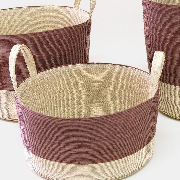Panier Miel Mauve Tambo