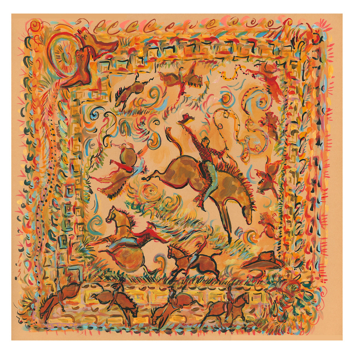 Imprimé bandana rodéo