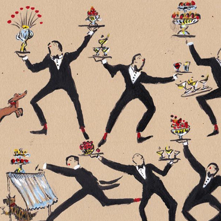 Impression de danse du serveur