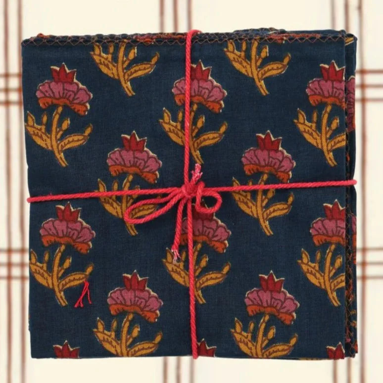 Serviettes Oxalis Patriot : lot de 4