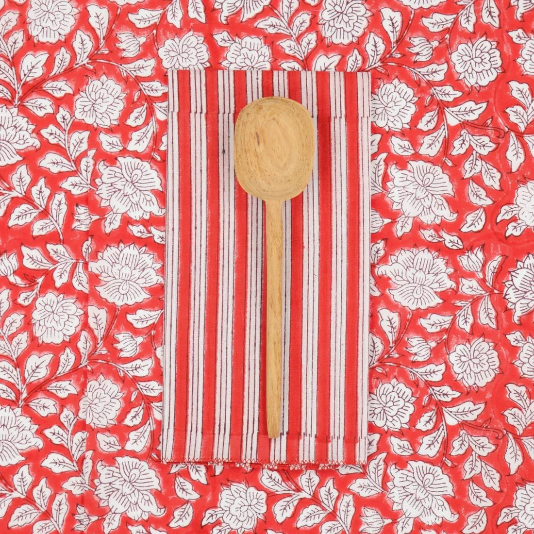 Serviettes Salem Suzie : lot de 4
