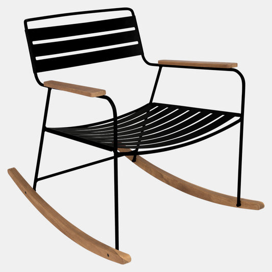 Chaise à bascule surprenante