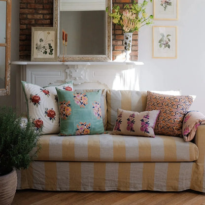 Coussin carré Noor Café au Lait