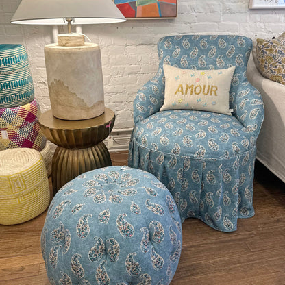 Chaise Anna en Gigi Teal