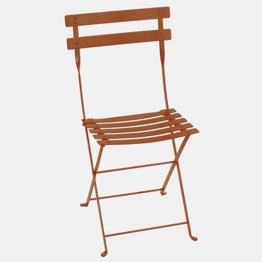 Lot de 2 chaises de bistrot en métal