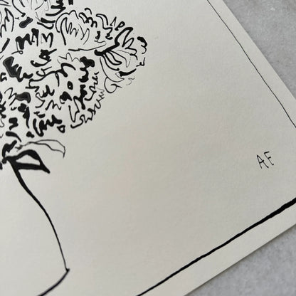 Vase Pivoine II par Aislinn Forbes