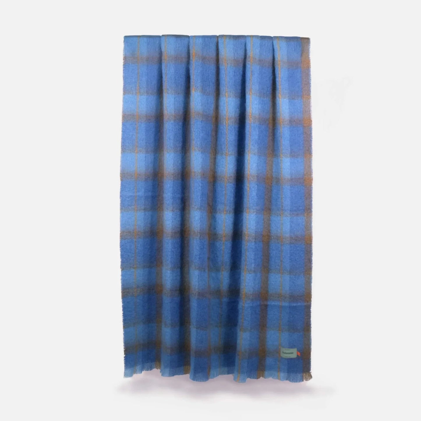 Jeté en mohair Drumin Bluebird