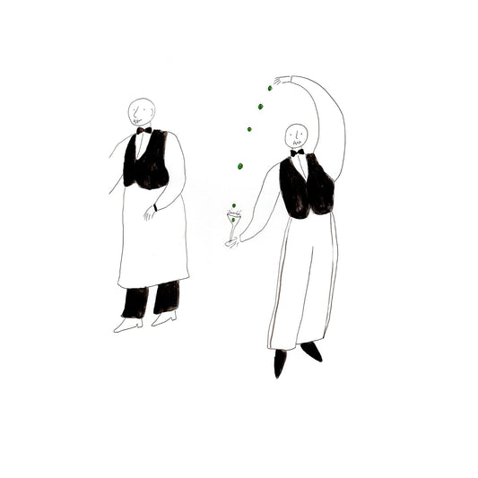Imprimé Martini Dance