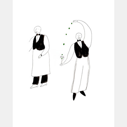 Imprimé Martini Dance
