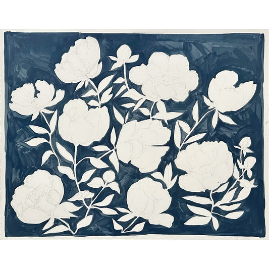 Pivoines marines II par Aislinn Forbes