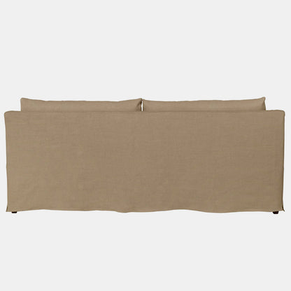 Canapé Rebecca Deluxe Essentials en lin sureau