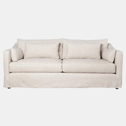 Canapé Rebecca Deluxe Essentials en lin sureau