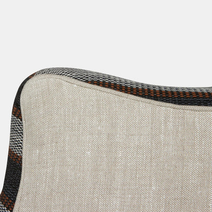 Chaise Remi en tissu vintage (image du magasin présentée)