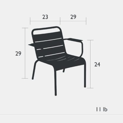 Fauteuil de salon Luxembourg