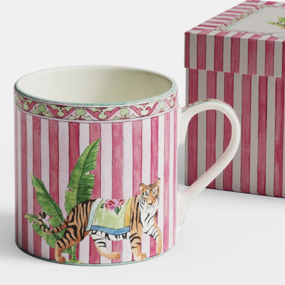 Tasse en porcelaine Sariska rose