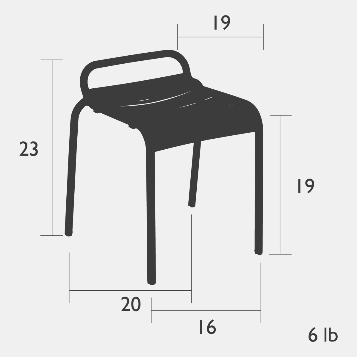 Tabouret Luxembourg