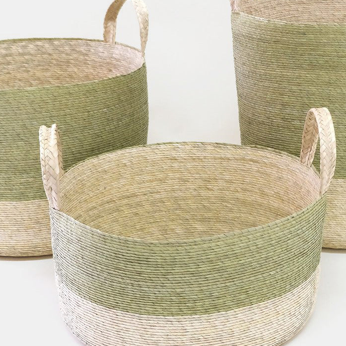Panier Tambo Vert Pistache