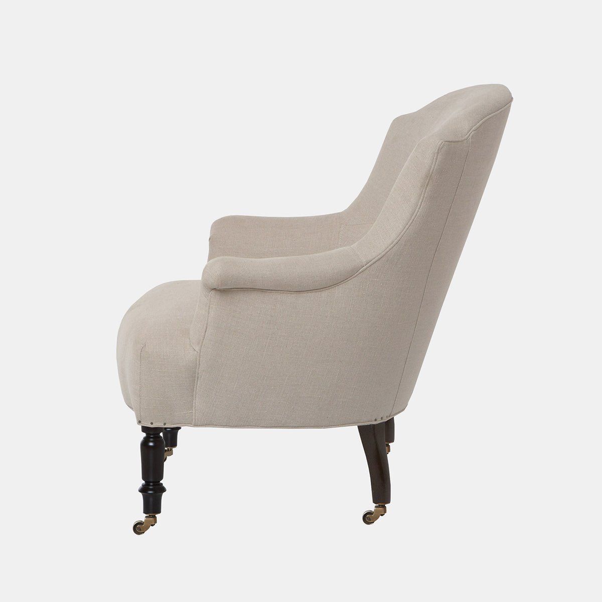 Chaise Tulipe en tissu spécial