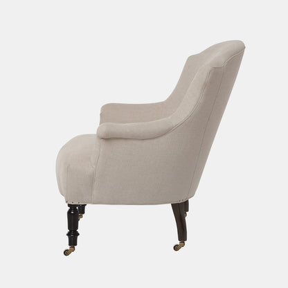 Chaise Tulipe en tissu spécial