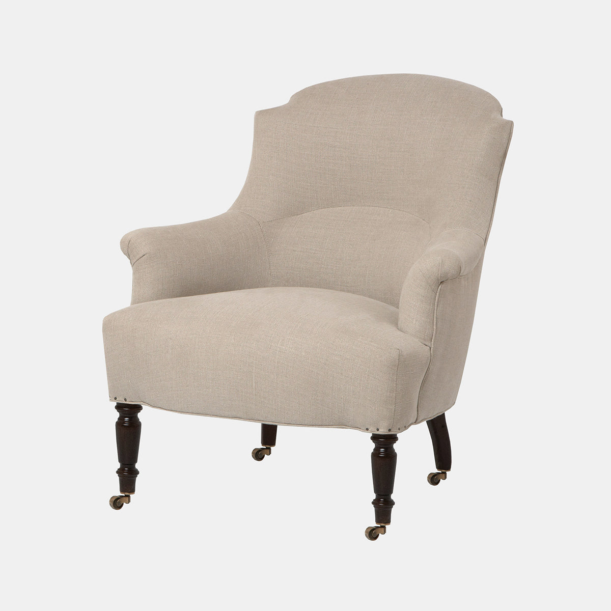 Chaise Tulipe en tissu spécial