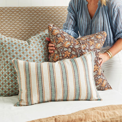 Coussin carré Maluku Sumac