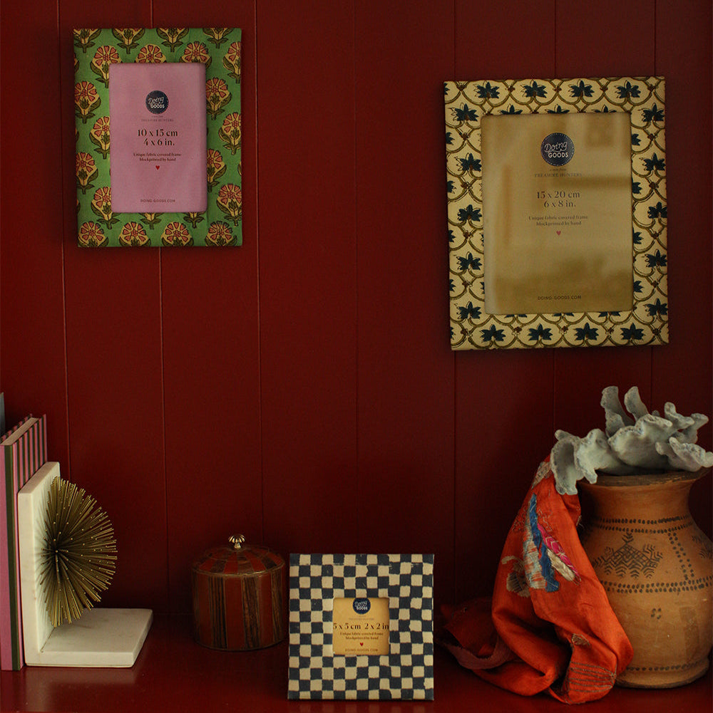 Cadre Faina imprimé au bloc