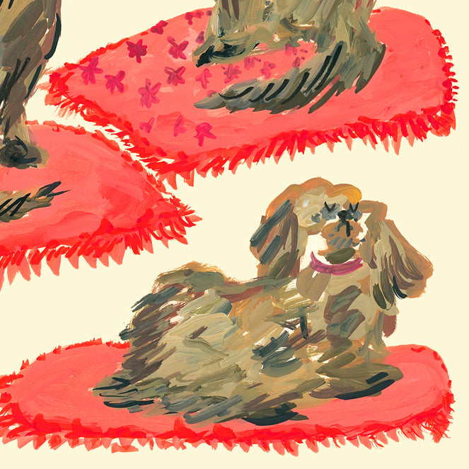 Imprimé Chiens Fantaisie