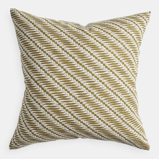 Coussin carré Jakarta Safran
