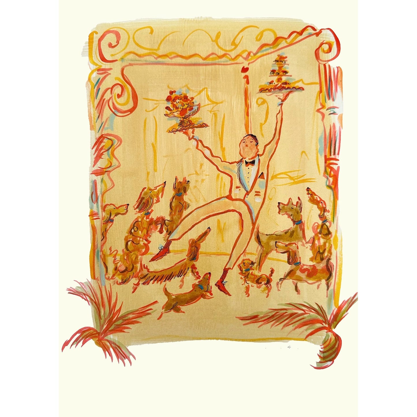 Dîner de chien par Pauline de Roussy de Sales