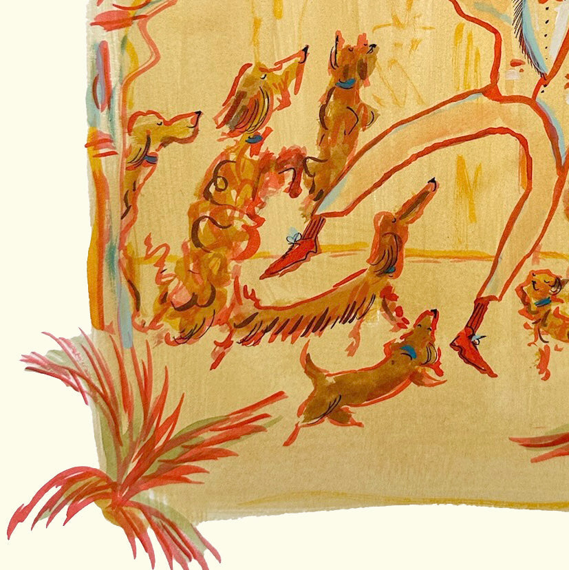 Dîner de chien par Pauline de Roussy de Sales