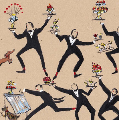 Impression de danse du serveur