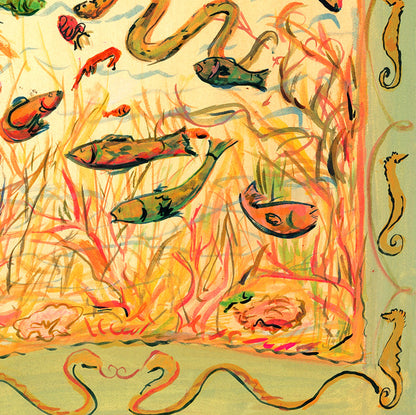 Impression des eaux d'été