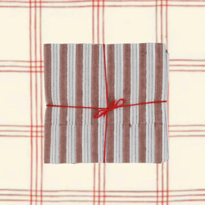 Serviettes en bois de rose de Salem : lot de 4