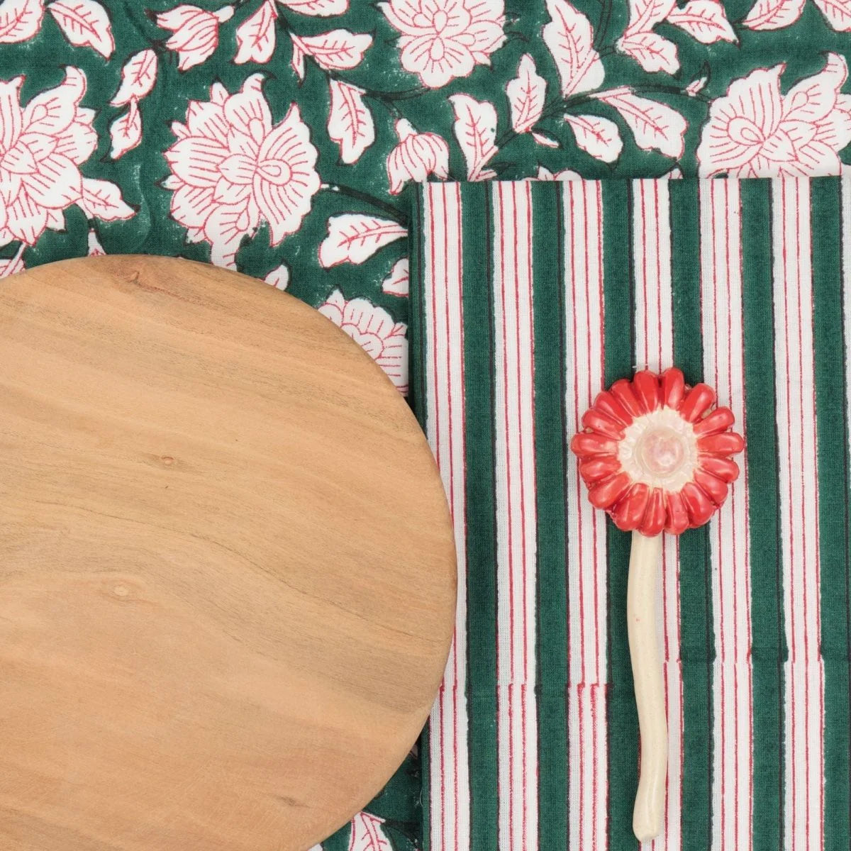 Serviettes Salem Sapin : lot de 4