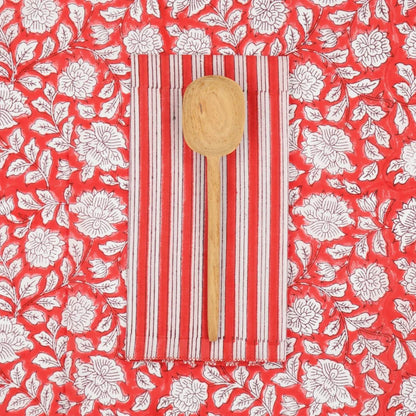 Serviettes Salem Suzie : lot de 4