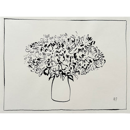 Vase Pivoine II par Aislinn Forbes