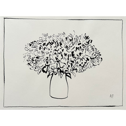 Vase Pivoine II par Aislinn Forbes